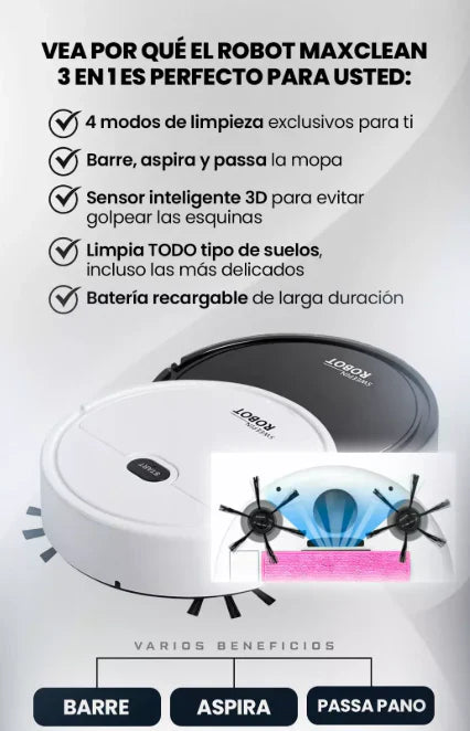 🚀[SOLO LOS PRIMEROS 10] 🏠Aspiradora Inteligente ,🚀Más Vendida en Colombia - Compra 2 y paga 99.900 cada uno.