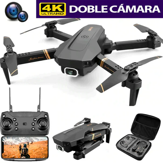 [OFERTA] - Dron E88 Max Plegable2 Baterias 4K + CONTROL CELULAR -ÚLTIMAS UNIDADES 50% OFF