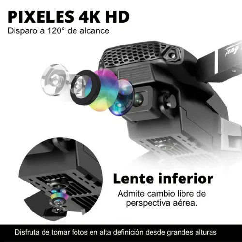 [OFERTA] - Dron E88 Max Plegable2 Baterias 4K + CONTROL CELULAR -ÚLTIMAS UNIDADES 50% OFF