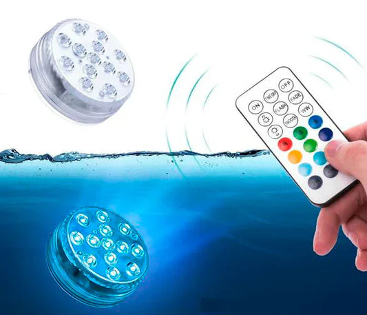 Kit de iluminación RGB para piscinas - até 60%OFF  Inalámbrico con control remoto - Pocas unidades