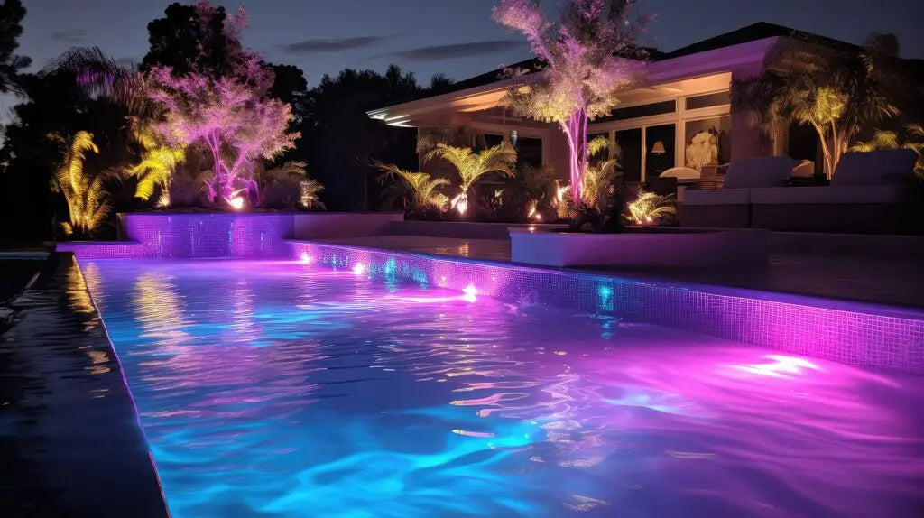 Kit de iluminación RGB para piscinas - até 60%OFF  Inalámbrico con control remoto - Pocas unidades