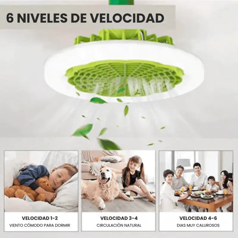 Ventilador Inteligente de LED 2 en 1 TurboMax™ - [Última unidad con un 64%OFF]